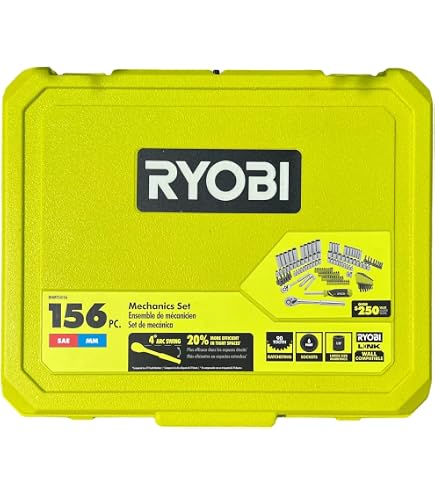 Amazon.co.jp: リョービ(RYOBI) ドリル&ドライビングキット (106ピース